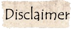 disclaimer